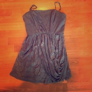 Silver/ Gray mini dress